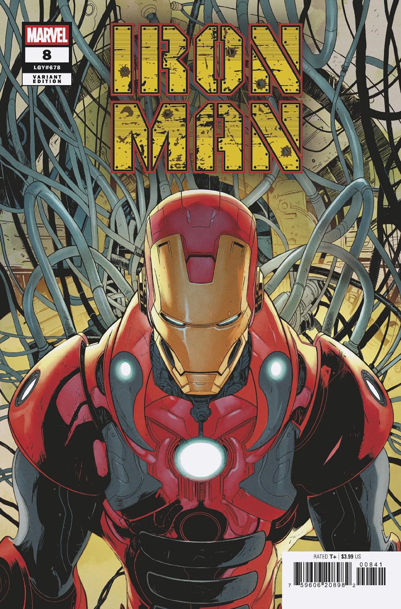 Iron Man #8 Adam Polina Variant