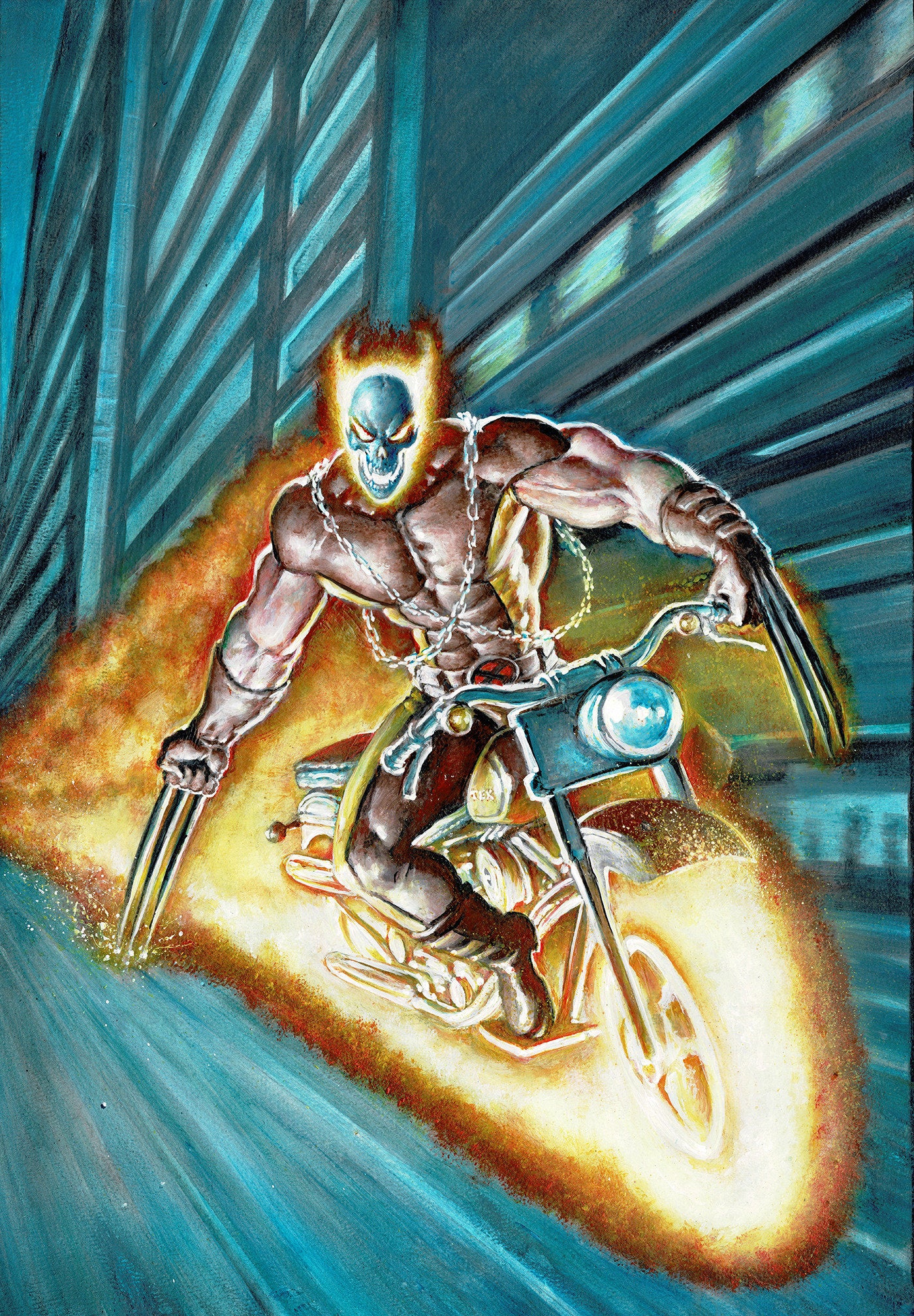 Hellverine #1 Mark Texeira�Full Art Variant