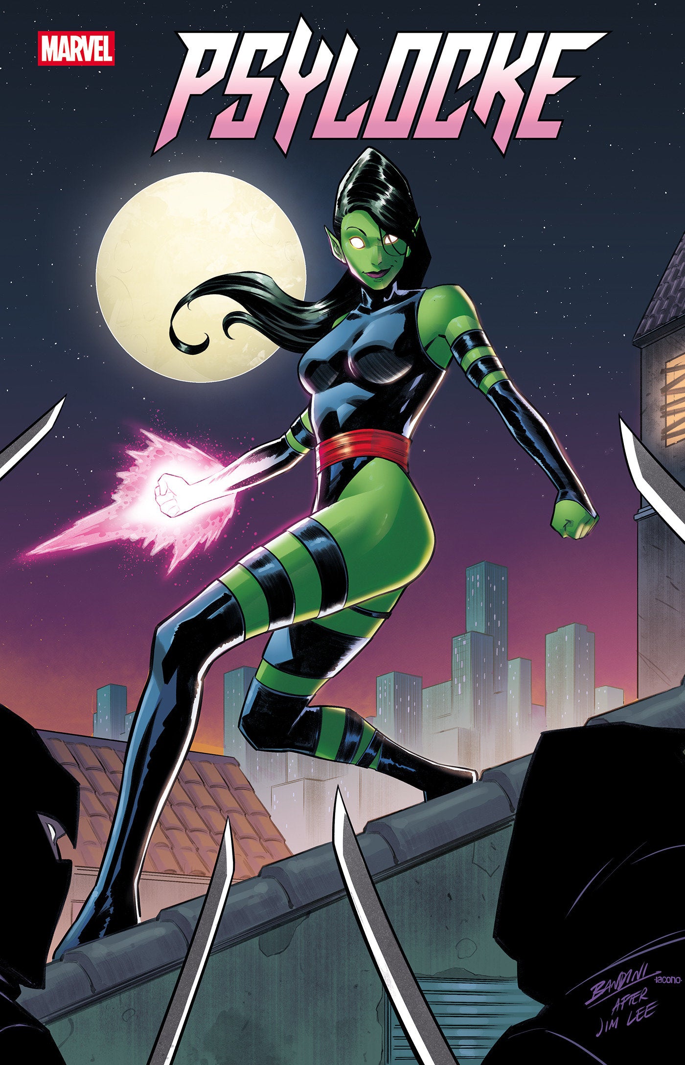 Psylocke #7 Michele Bandini Impossible! Variant