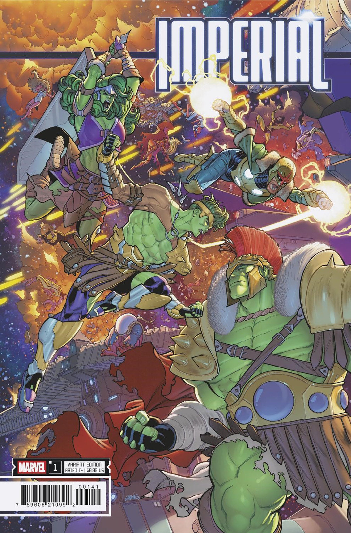 Imperial #1 Javier Garron 4-Part Connecting Variant