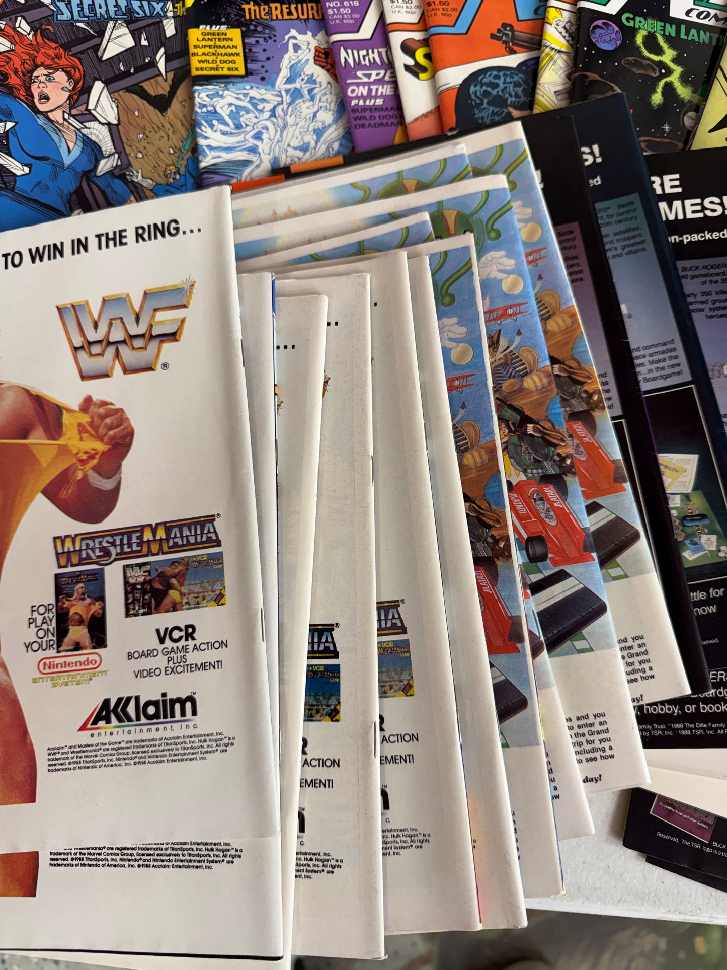 ACTION COMICS WEEKLY COMPLETE SET 601-642  [1-42]  48-PAGES  DC  1988  NICE!!!