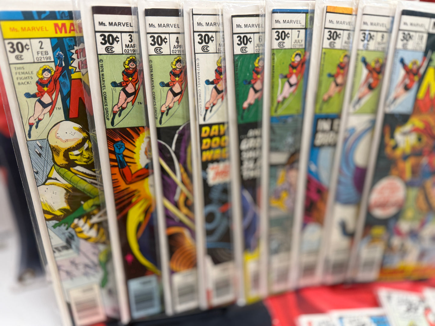 Ms. Marvel #1-23 Complete  1st Carol Danvers, Mystique  & 1st Death-Bird!) 1977