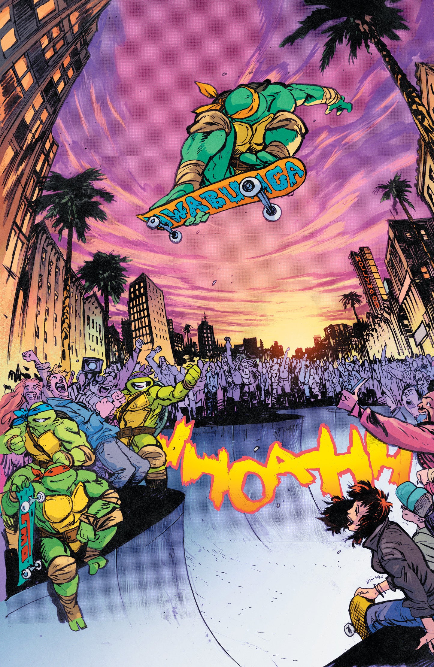 Teenage Mutant Ninja Turtles #13 Variant Ri (75) (Johnson Full Art)