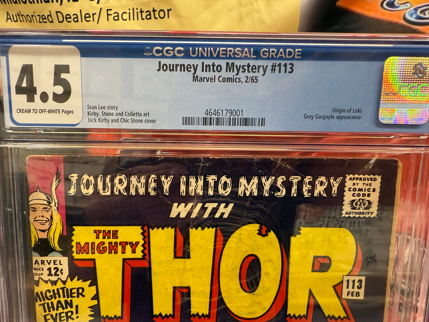 Journey Into Mystery #113 FN+ Kirby Thor Origins Grey Gargoyle & Loki 1st Honir