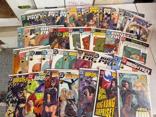 Birds of Prey 1999 (All Issue #’s In Photo!  Lot Dixon Simone Benes 87 Books