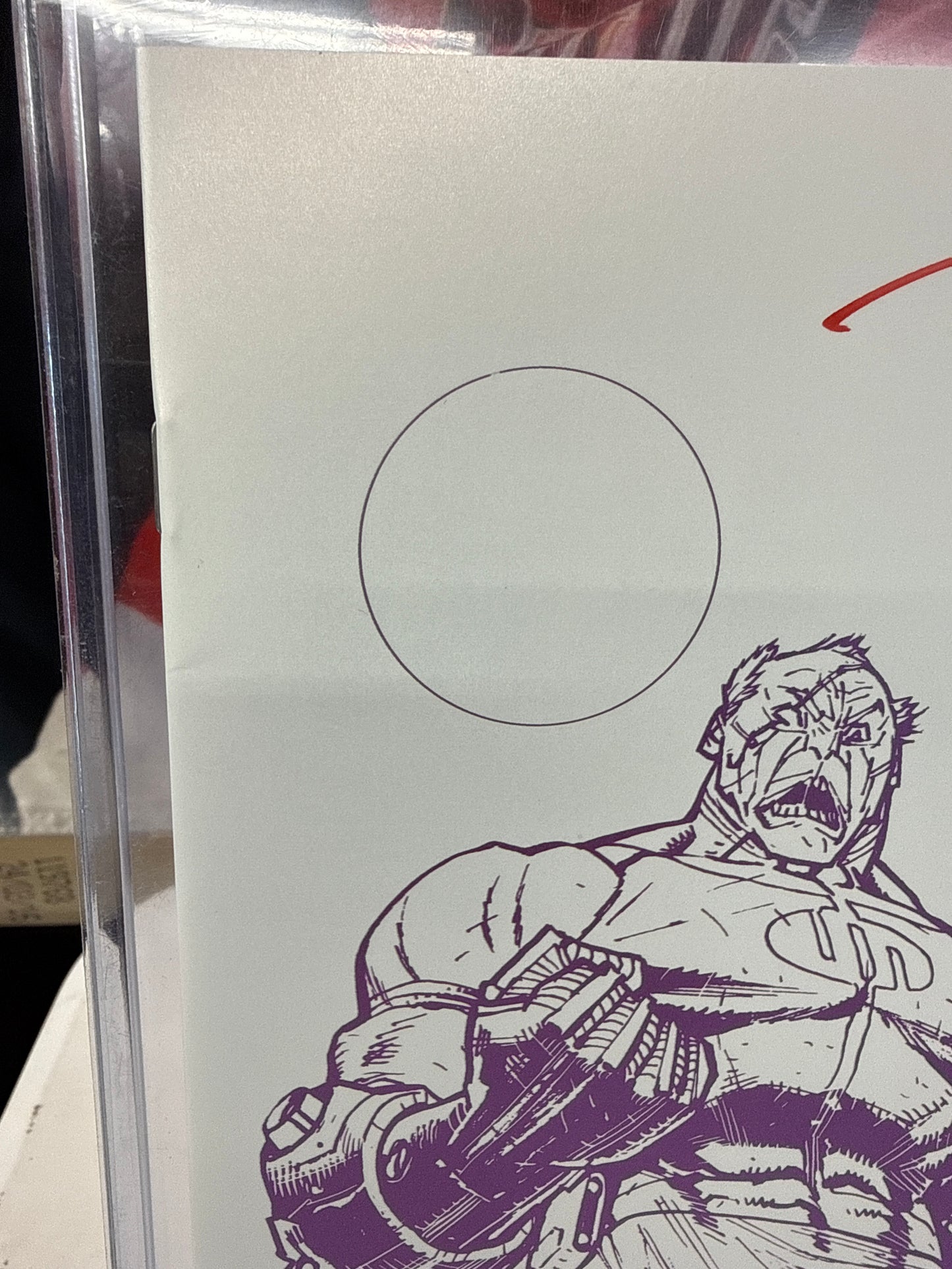 Invincible #61 Sketch Cover Spot Foil Cvr D C2E2 Exclusive Signed By Ryan Ottley