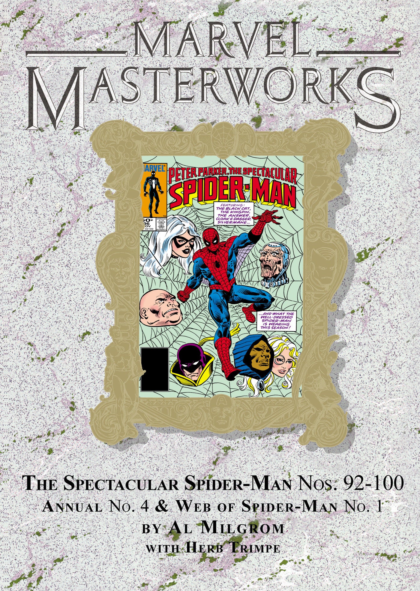 Marvel Masterworks The Spectacular Spider-Man Hardcover Volume 08 Volume 277 Direct Market Variant