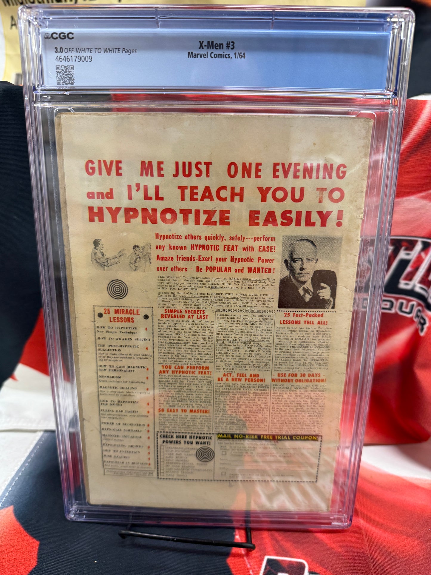 X-Men 3 CGC 3.0 First App Blob Marvel Silver Key 1964