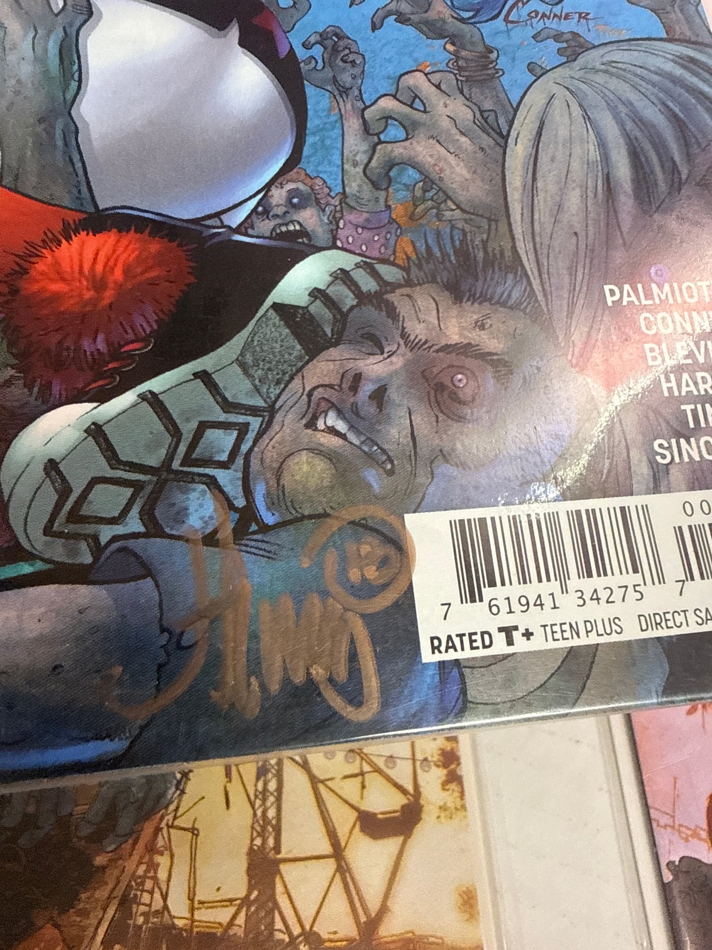 Harley Quinn Rebirth #1-7 With Variants, DC Comics 2016, 3 signed Palmiotti books Cross Posted