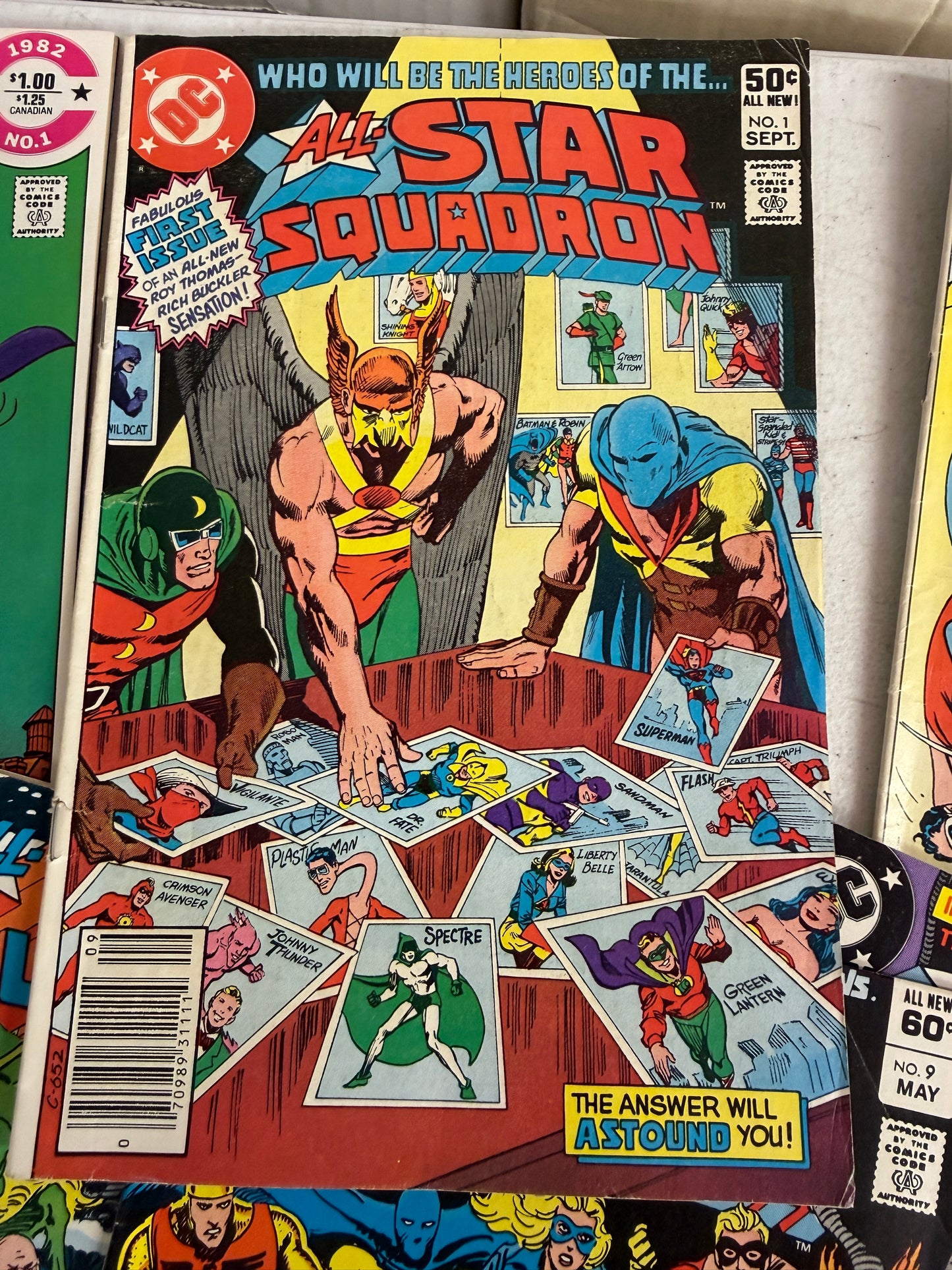 All-star Squadron Comic Lot Of 58 (1-55+ Ann 1-3) #23 1st Amazing Man