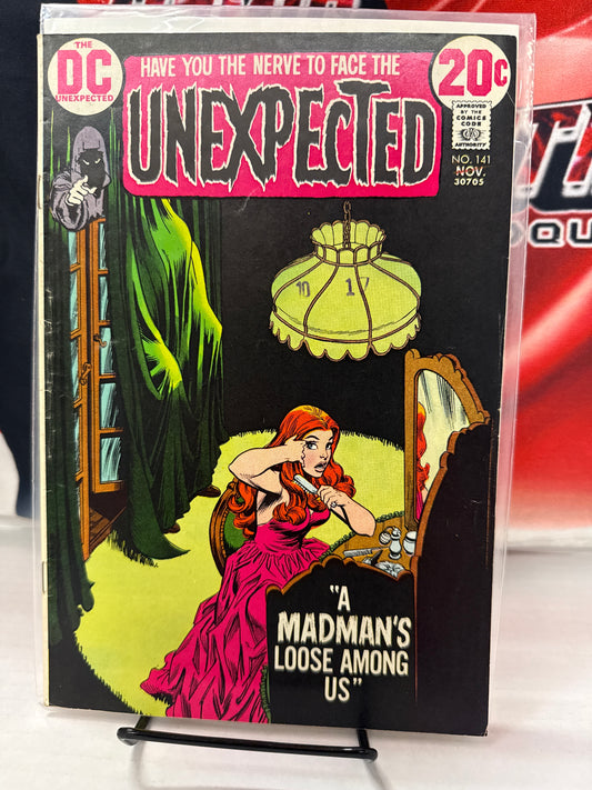The Unexpected #141 DC Comics Bronze Horror 1972 FN- House of Secrets 92 homage ebay
