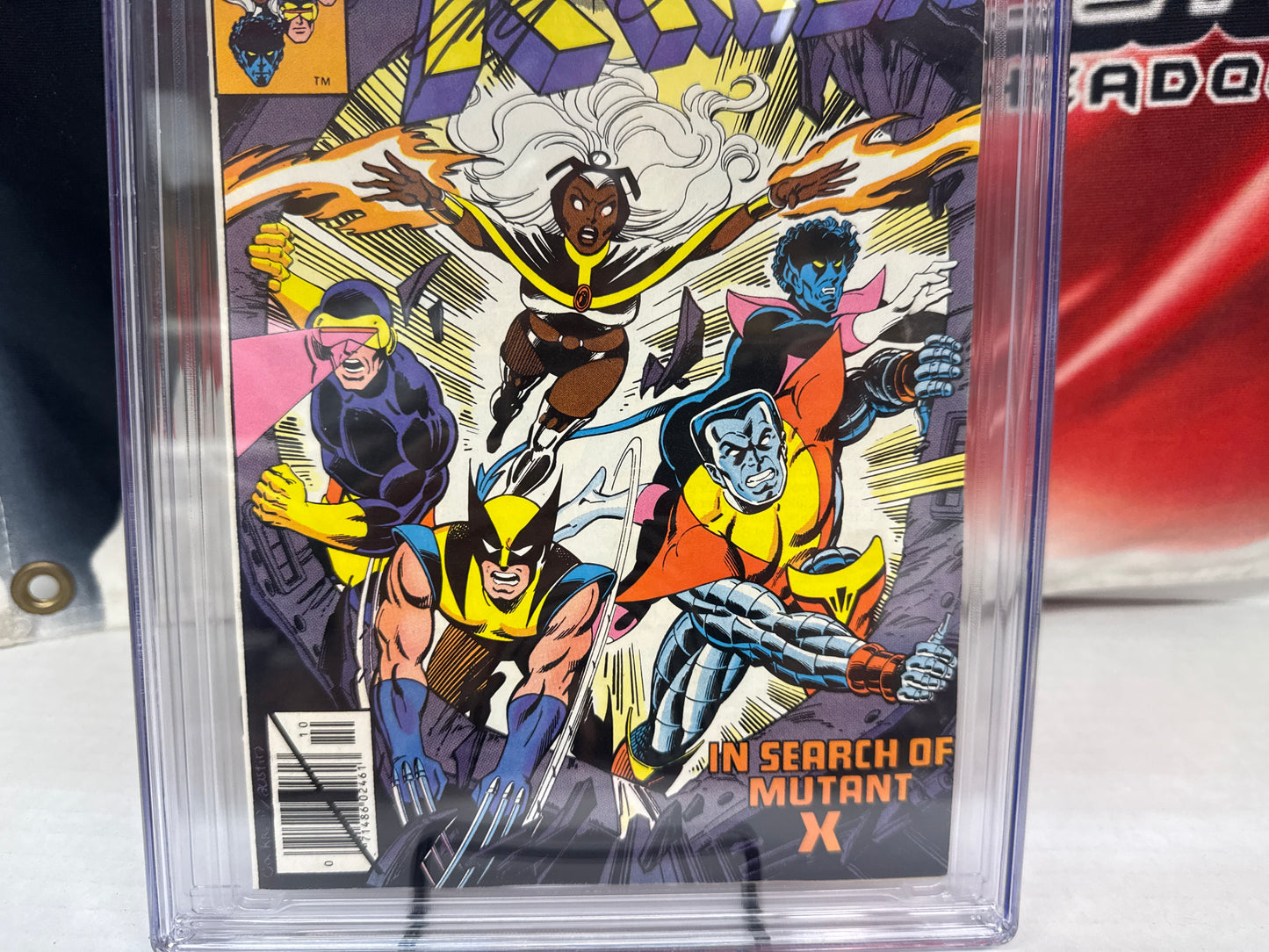 X-Men #126, CGC 8.0, WP, J.Byrne, Signed By C.Claremont cross posted
