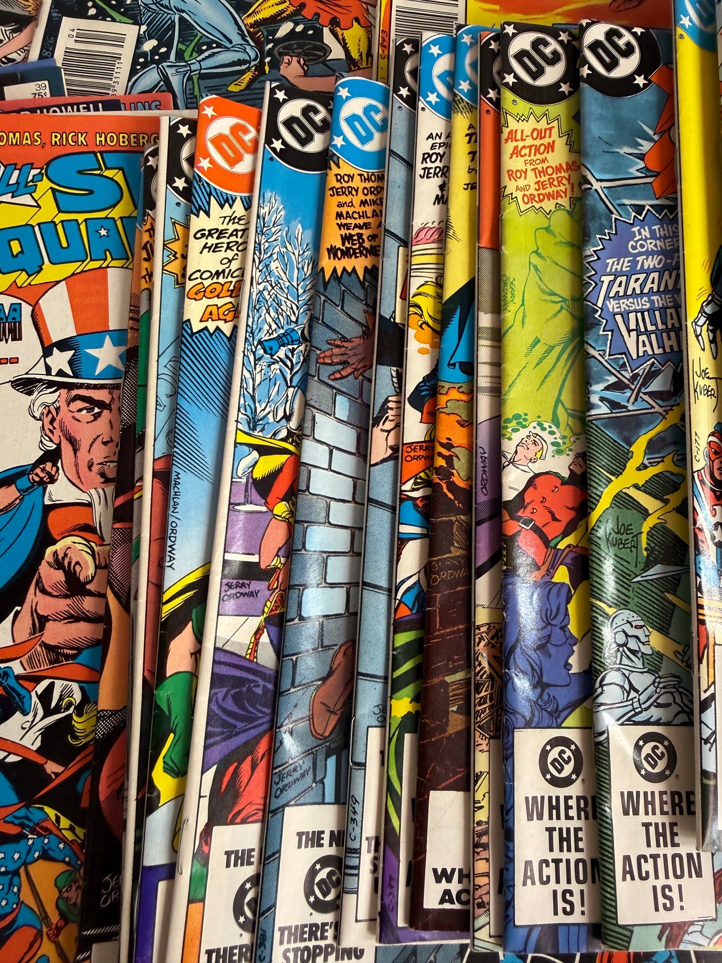 All-star Squadron Comic Lot Of 58 (1-55+ Ann 1-3) #23 1st Amazing Man