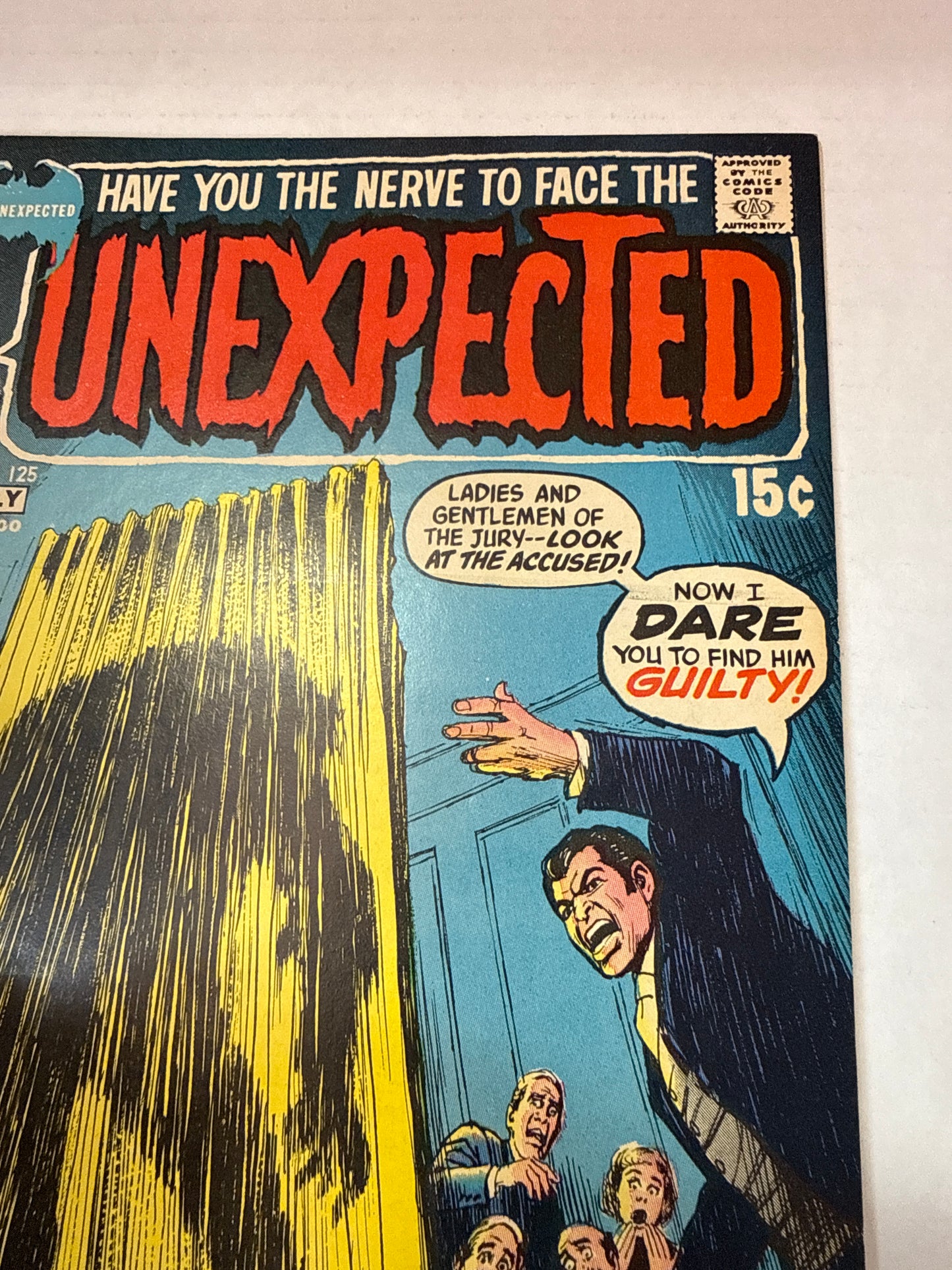 The Unexpected #125 DC Comics 1971 Jack Phillips story Nick Cardy cover