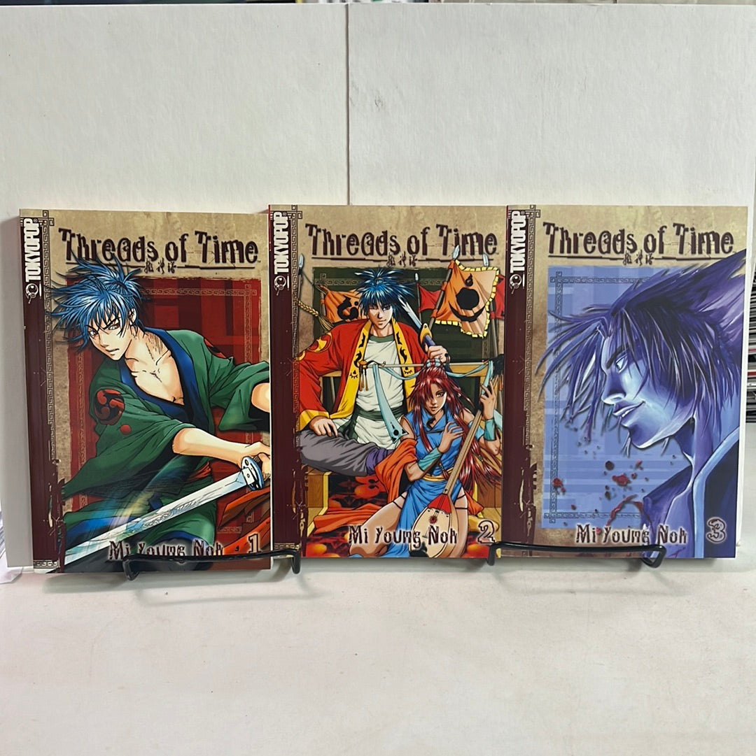 Threads Of Time Volume 1, 2, and 3 Mi Young Noh TOKYOPOP Manga