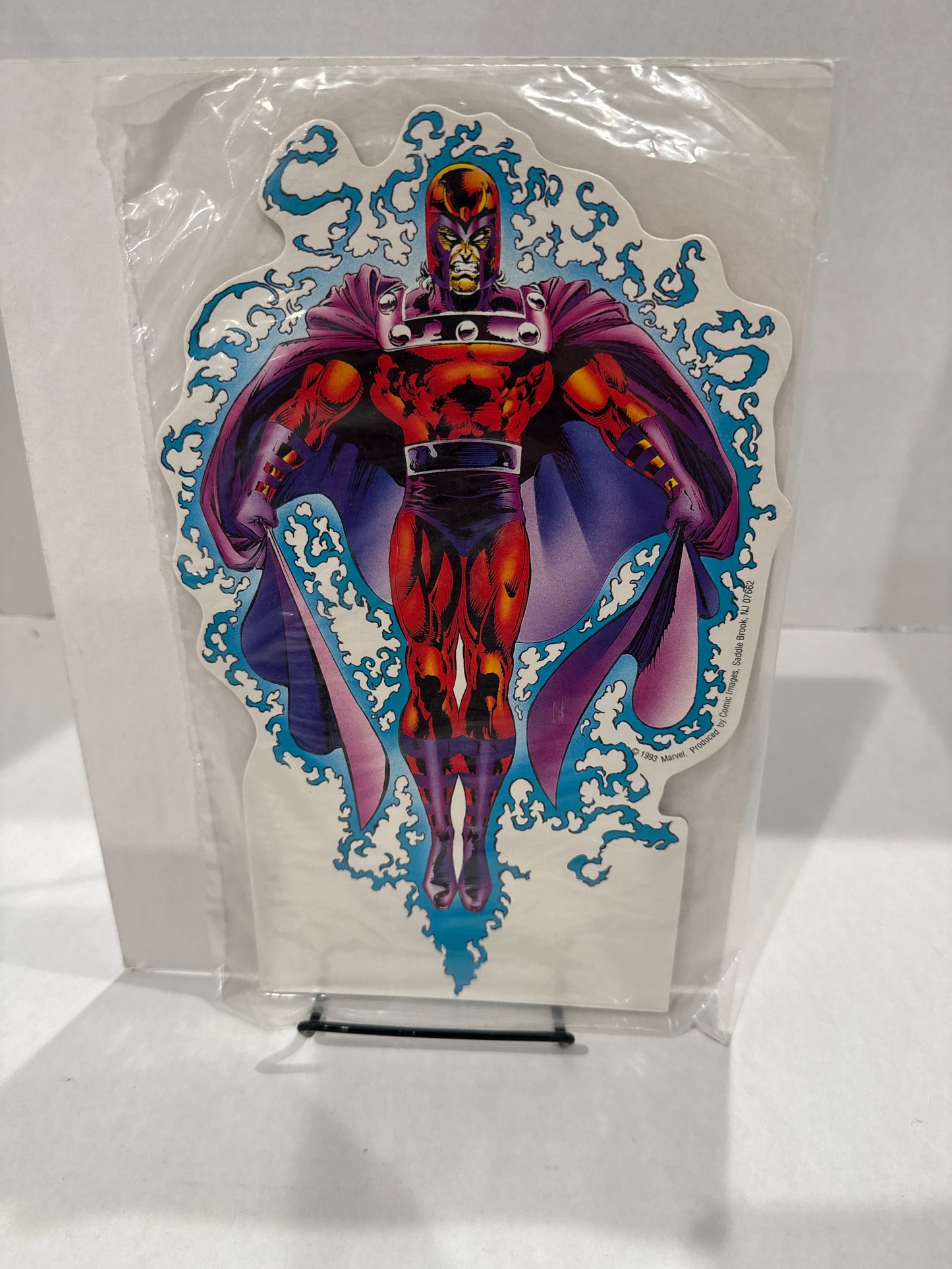 VTG Marvel Comics Magneto 10" Cardboard Standee Countertop 1993 Sealed
