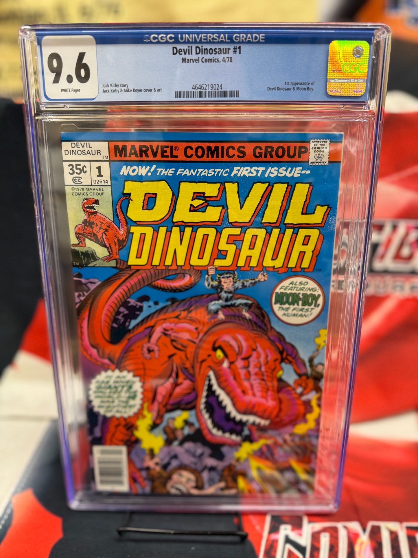 Devil Dinosaur 1 (Marvel, 1978)CGC 9.6**1st Appearance Devil Dinosaur & Moon Boy