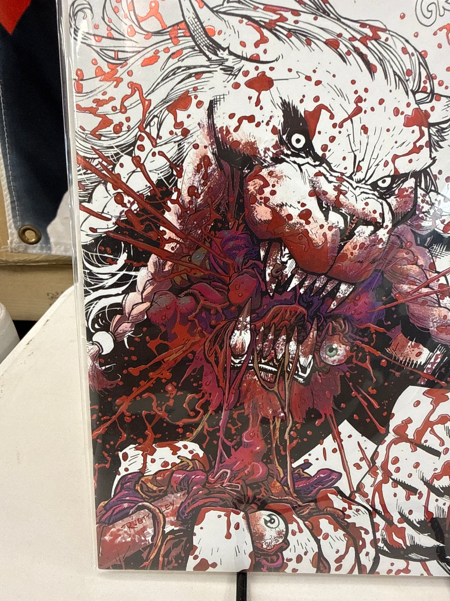 Invincible #19 Red Spot Foil NYCC Sketch Cover Battle Beast Variant