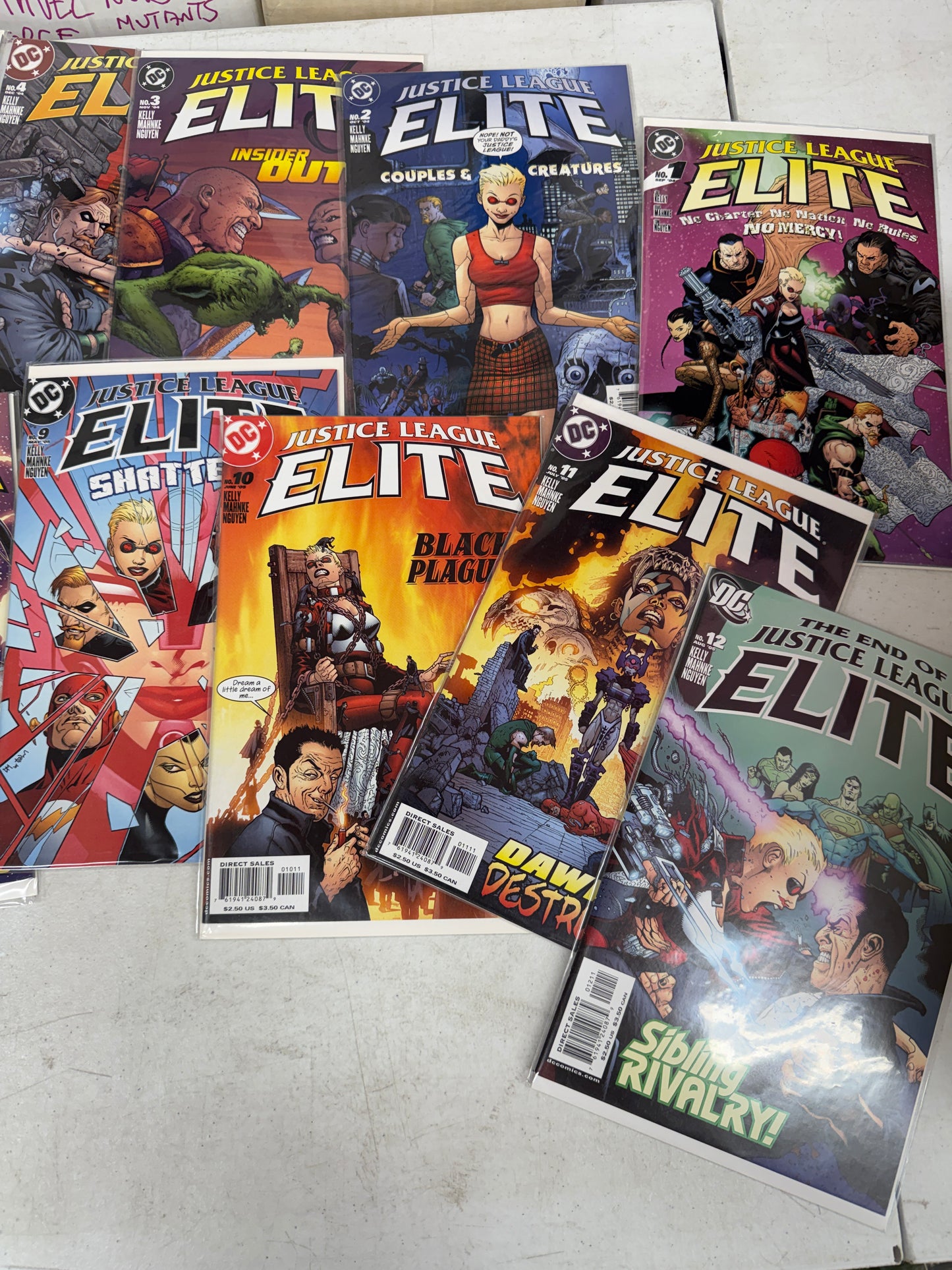 JUSTICE LEAGUE ELITE (2004) #1-12 DC Comics complete series run VF/NM