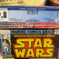 Star Wars #8 CGC 9.8 1978 Marvel Comics 1st App Jaxxon, Hedji, Star Killer KId