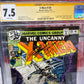 Uncanny X-Men #120 CGC 7.5 SS signed Chris Claremont