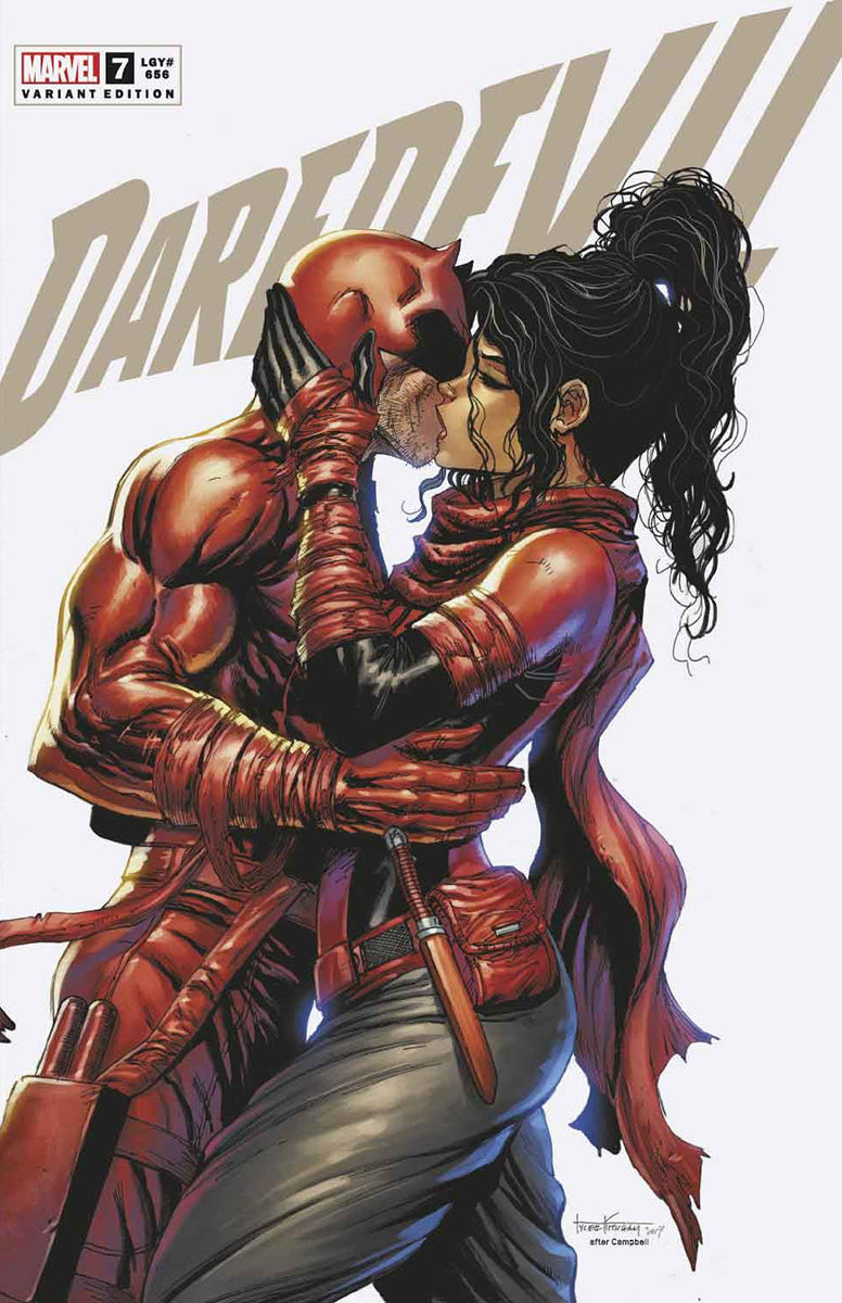 DAREDEVIL #7 UNKNOWN COMICS TYLER KIRKHAM EXCLUSIVE VAR (01/11/2023)