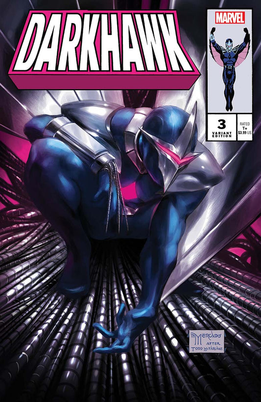 DARKHAWK #3 (OF 5) UNKNOWN COMICS MIGUEL MERCADO EXCLUSIVE VAR (10/27/2021) (11/03/2021)