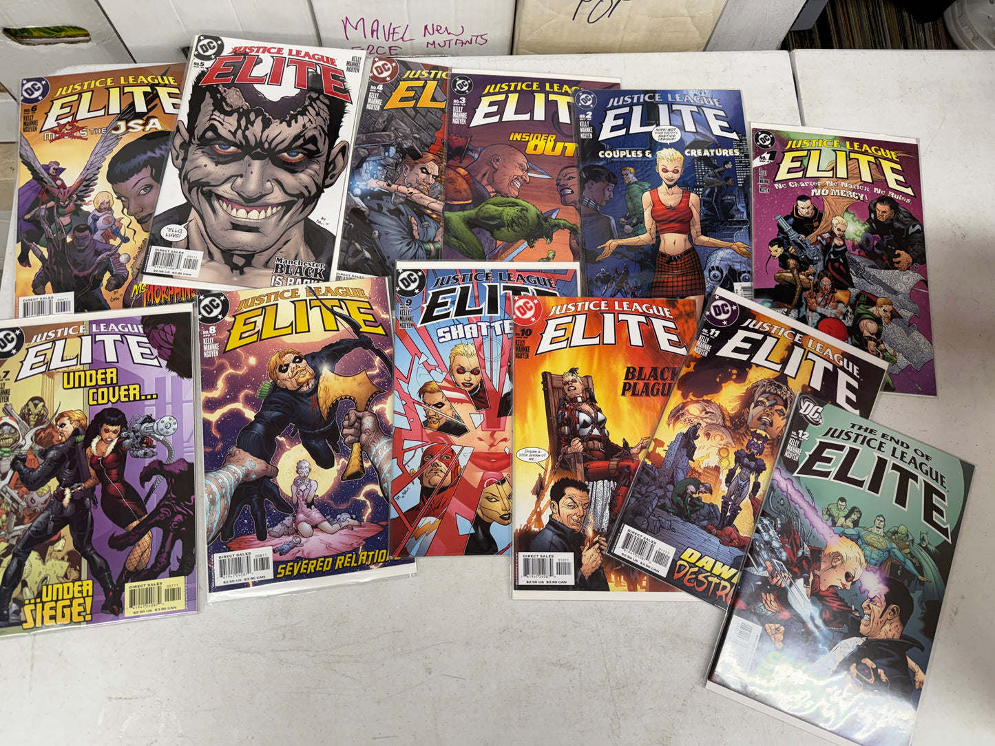 JUSTICE LEAGUE ELITE (2004) #1-12 DC Comics complete series run VF/NM