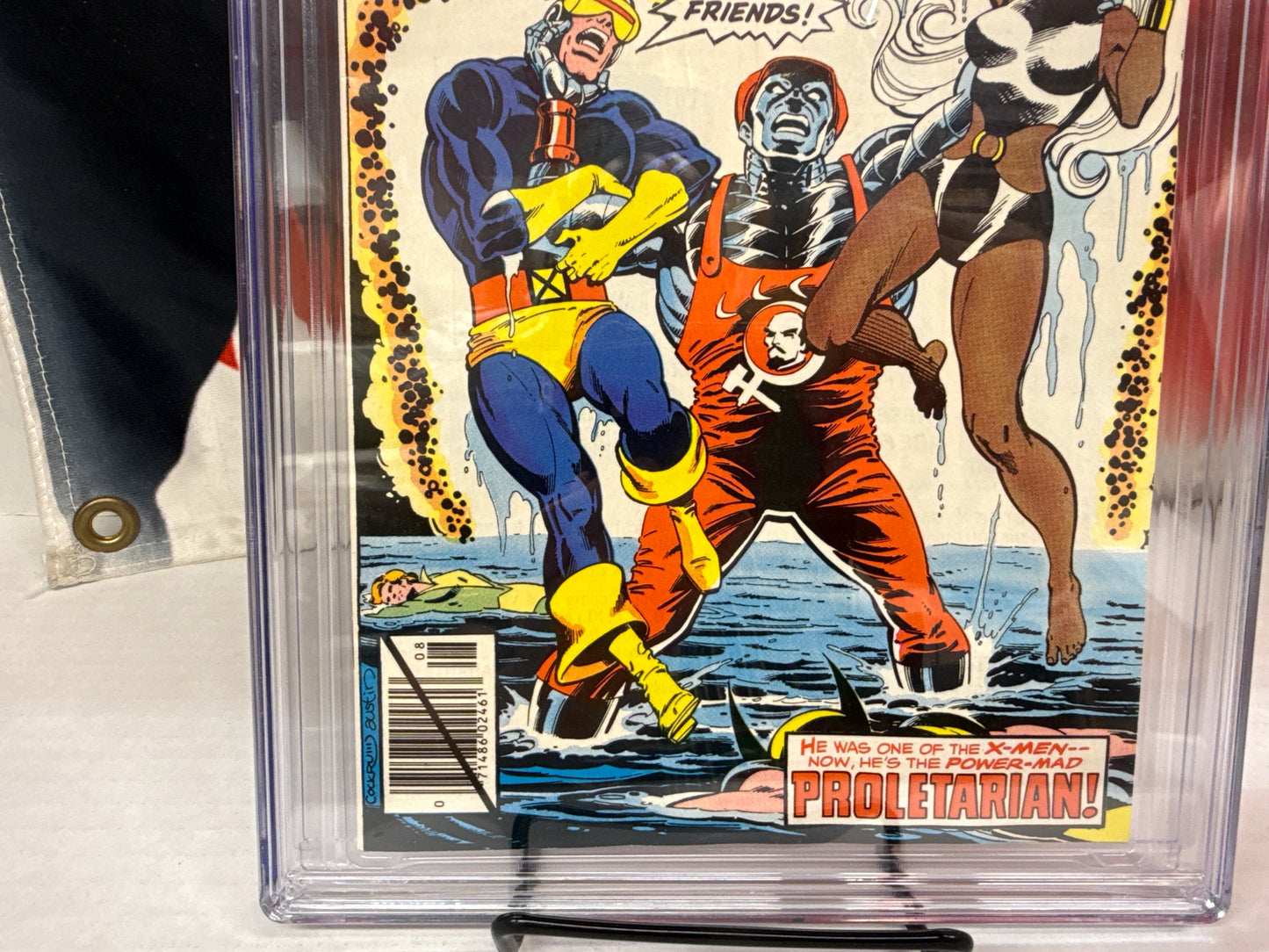 X-MEN #124 1st Proletarian Ms Locke, Origin 2nd ARCADE CGC 9.4 CGC Sig Claremont