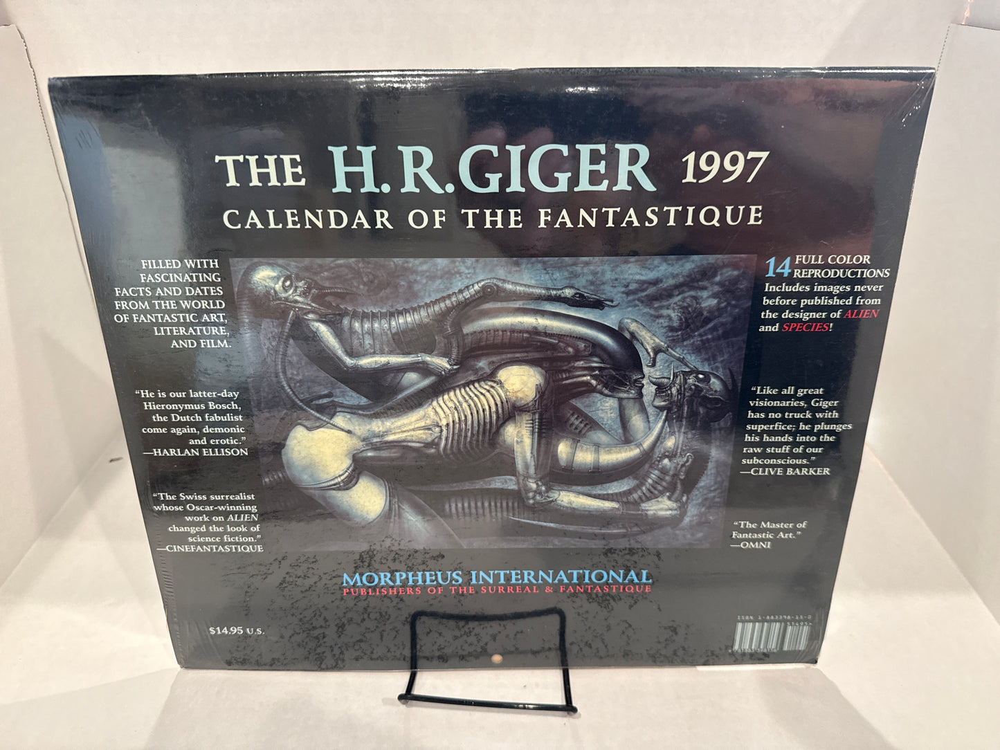 HR Giger - Morpheus Fine Art Gallery - 1997  Calendar of the Fantastique