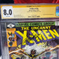 X-Men #126, CGC 8.0, WP, J.Byrne, Signed By C.Claremont cross posted