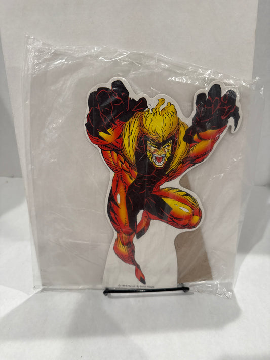 SABERTOOTH - Marvel Comics - 10" Cardboard Standee - 1993 - Comic Images SEALED