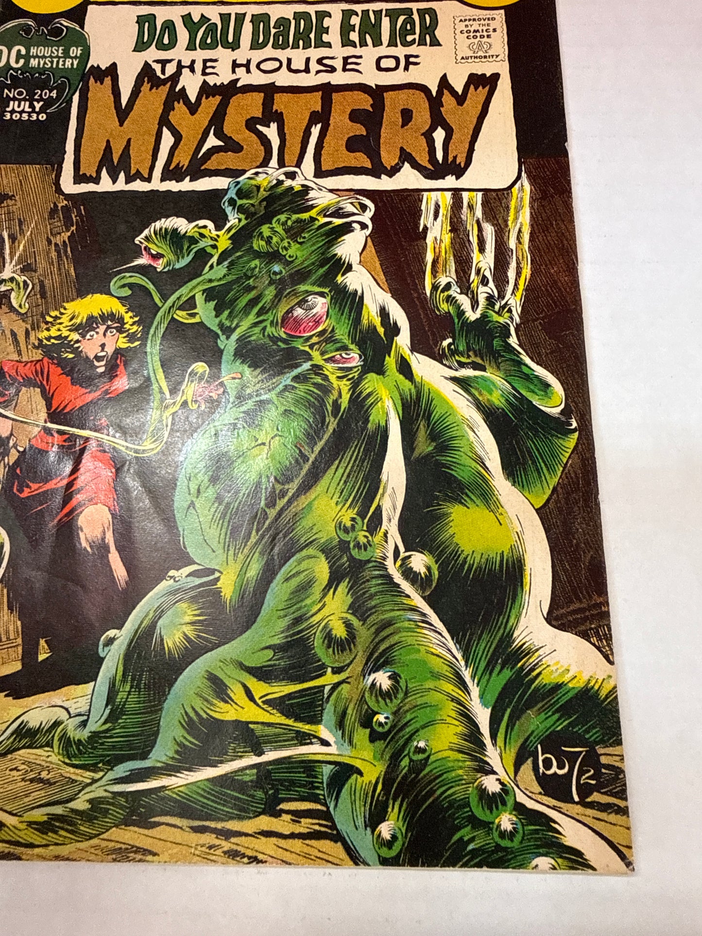DC Comics 'Do You Dare Enter the House of Mystery' No. 204 Bernie Wrightson