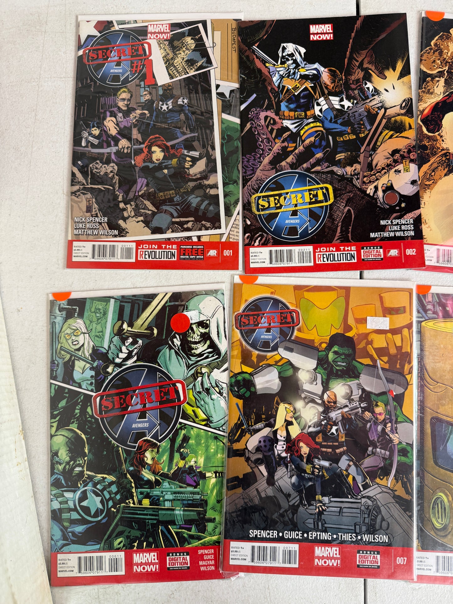 Secret Avengers 1-10 Consecutive Run 2013, Taskmaster, MODOK, Spider-Woman