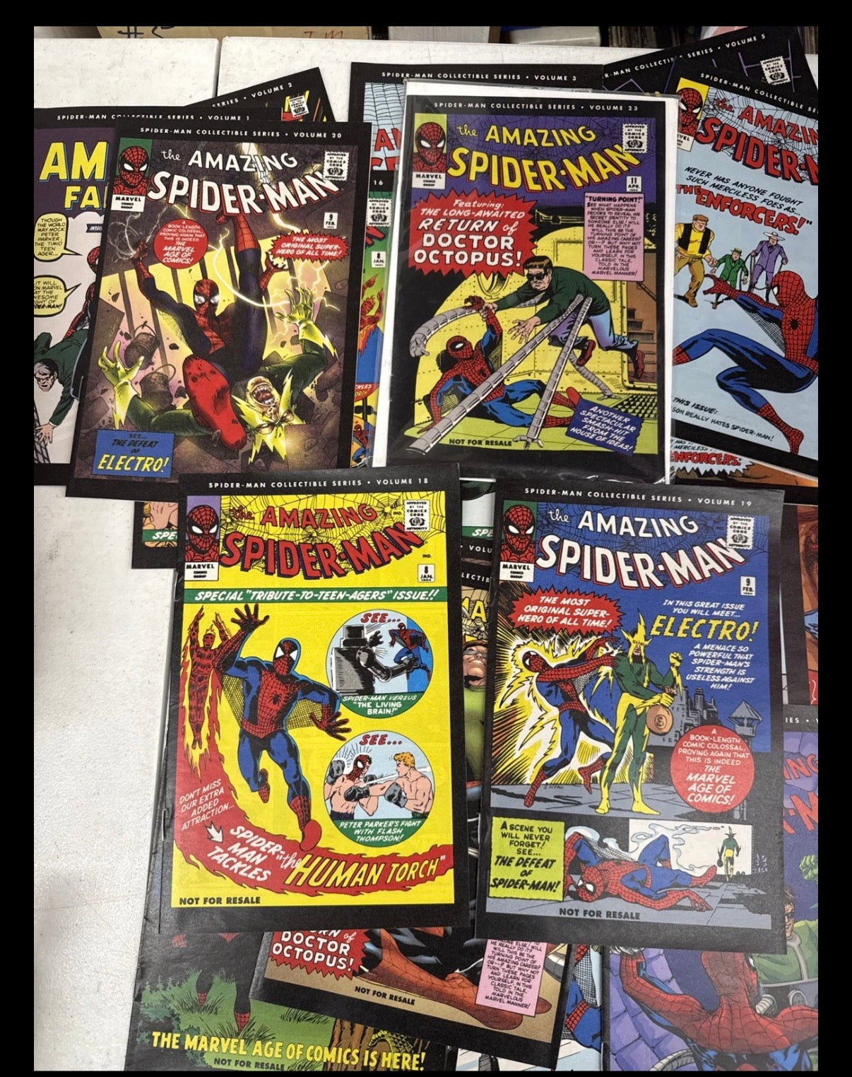 2006 Amazing Spider-Man Collectable Series #1-24 Newspaper Reprints Comic Lot