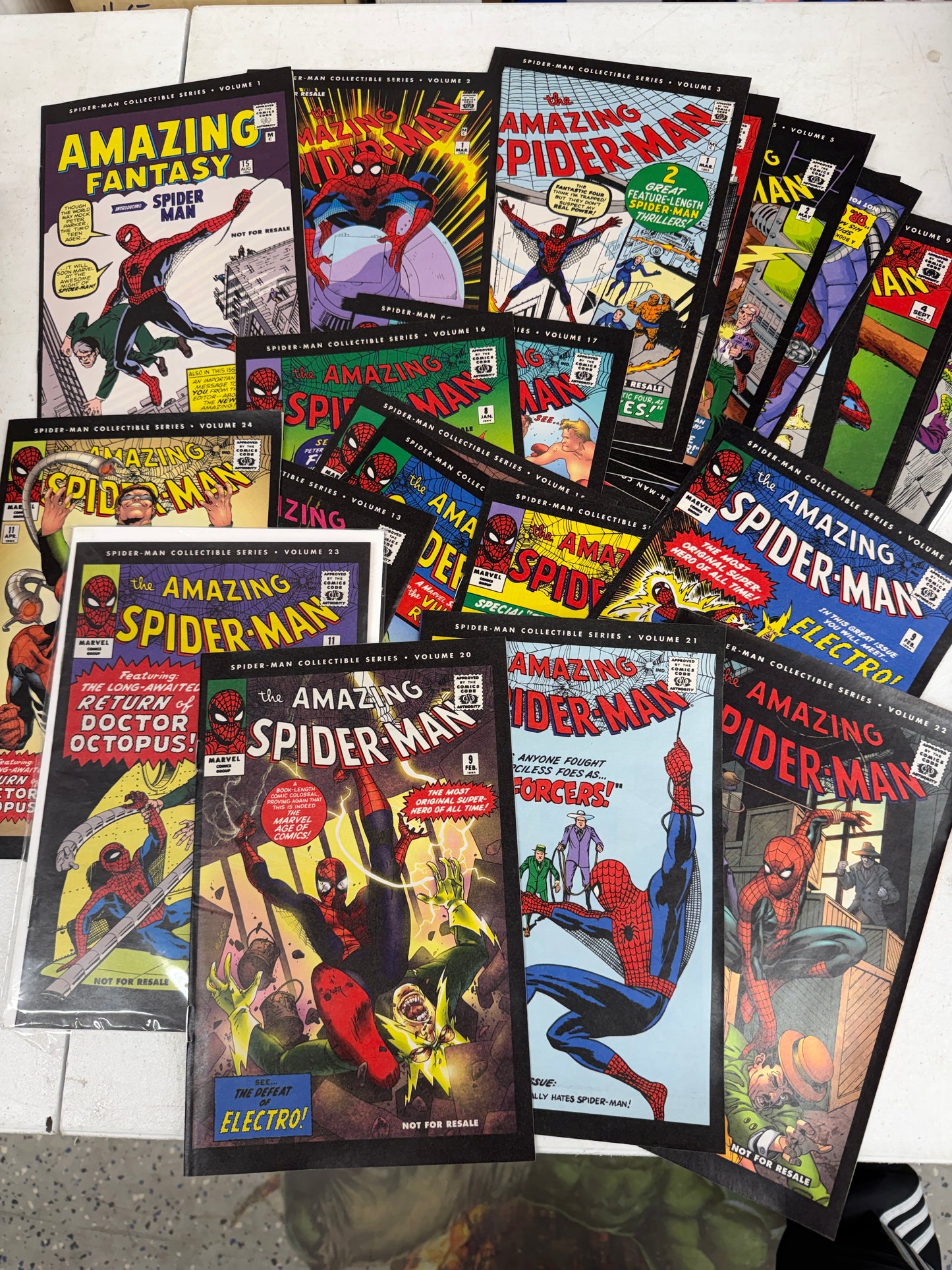 2006 Amazing Spider-Man Collectable Series #1-24 Newspaper Reprints Comic Lot