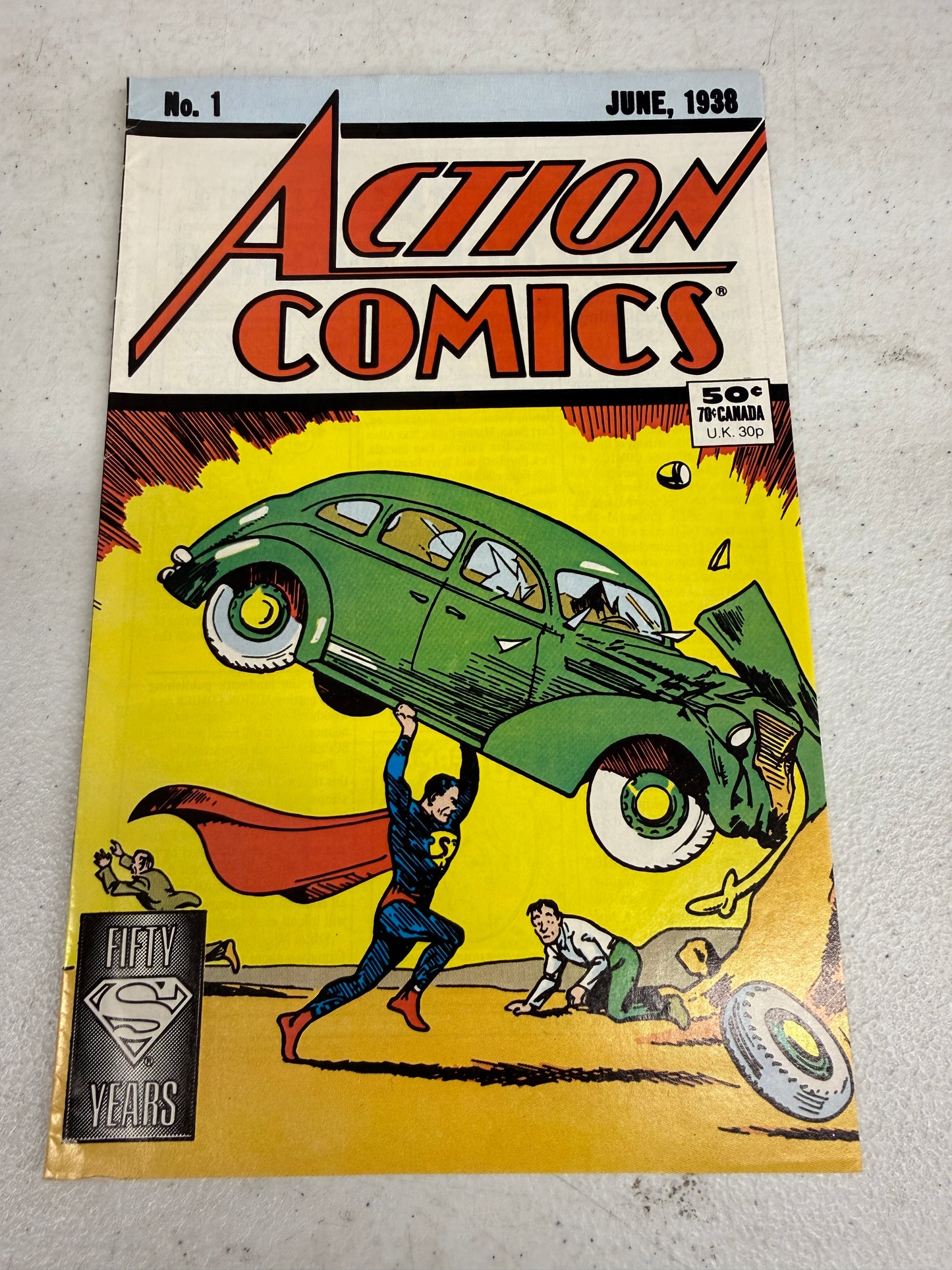 ACTION COMICS #1 REPRINT (DC 1988)