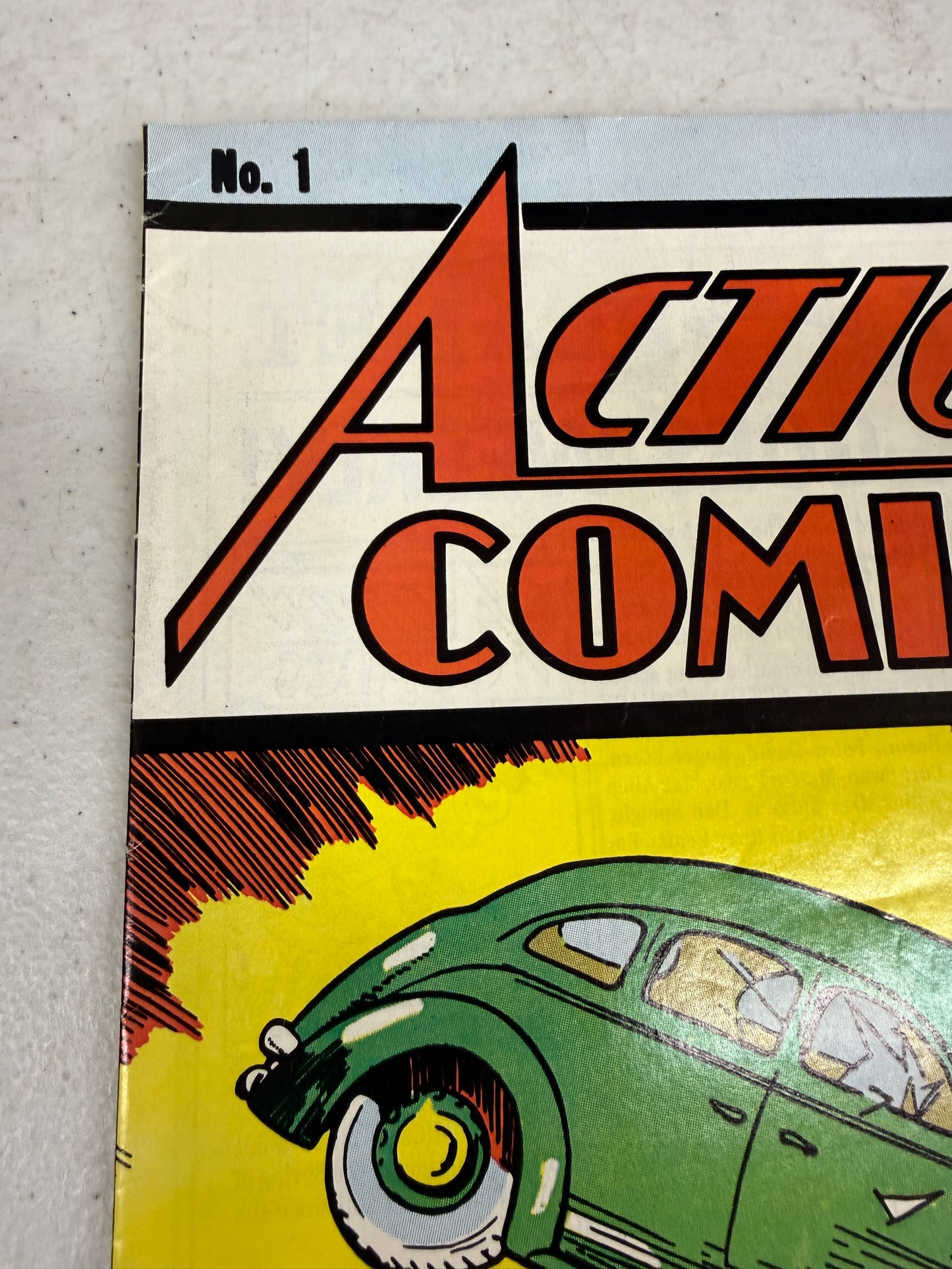 ACTION COMICS #1 REPRINT (DC 1988)