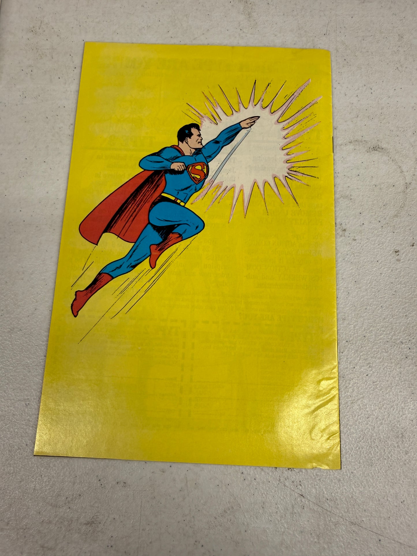 ACTION COMICS #1 REPRINT (DC 1988)