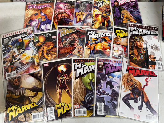 Greg Horn run Ms Marvel #14-29 consecutive 
16 issues