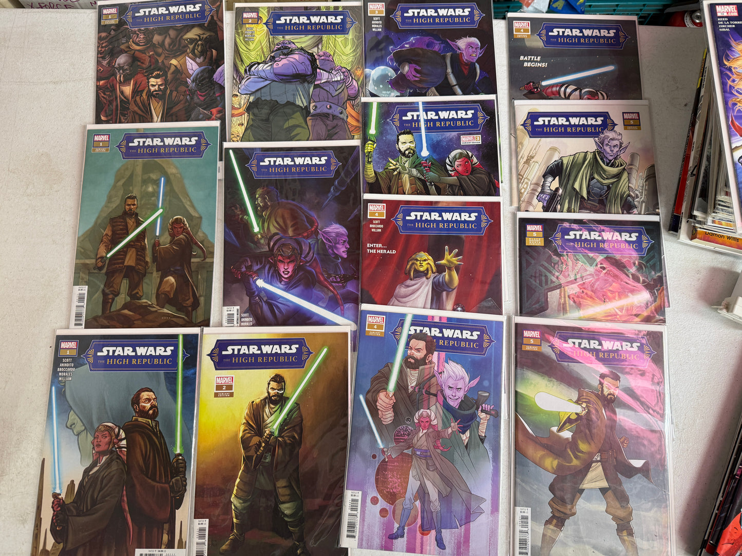 STAR WARS The High Republic #1 - 10 | Phase II, Various Variant Covers 25 Issues