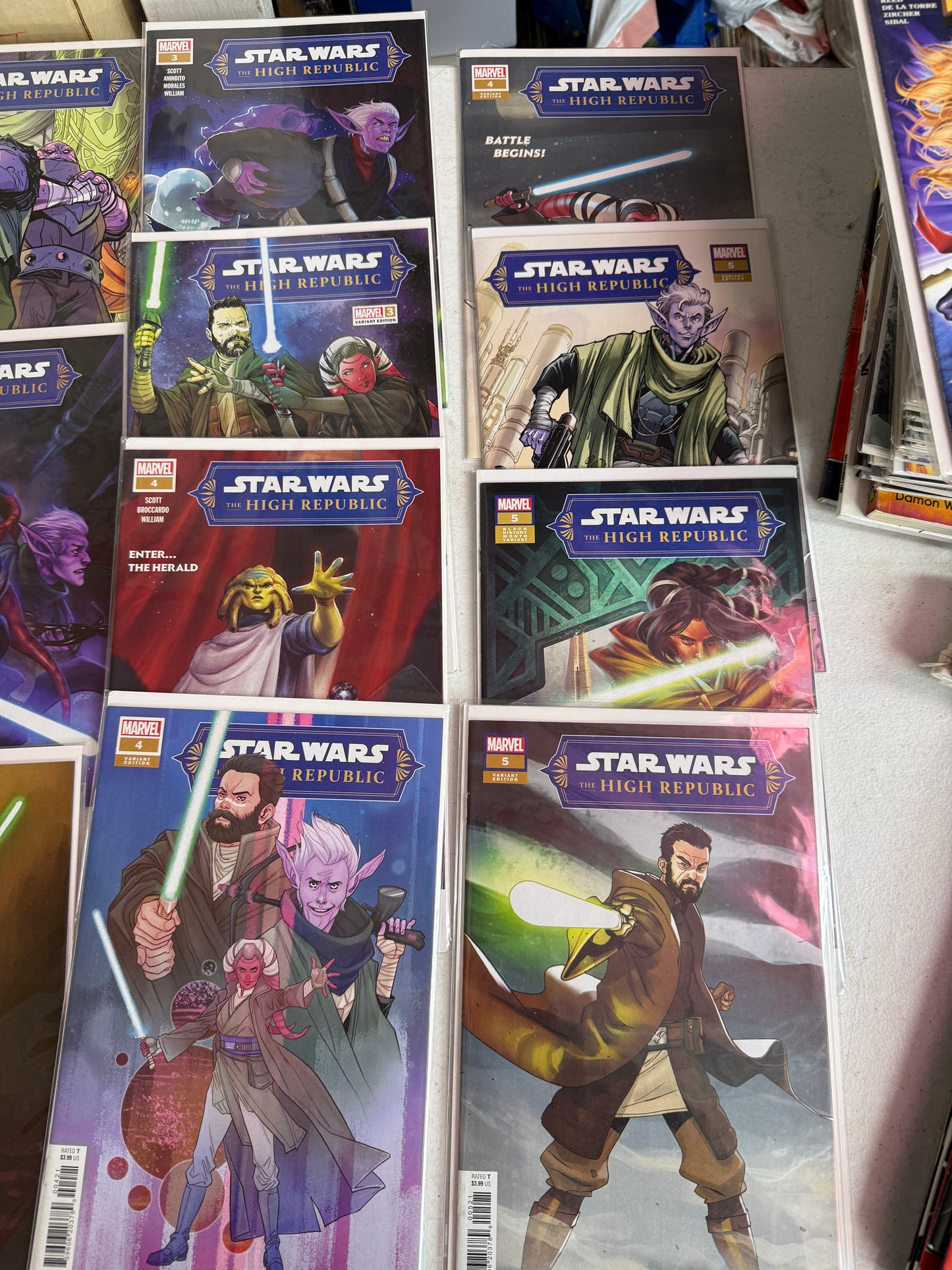 STAR WARS The High Republic #1 - 10 | Phase II, Various Variant Covers 25 Issues