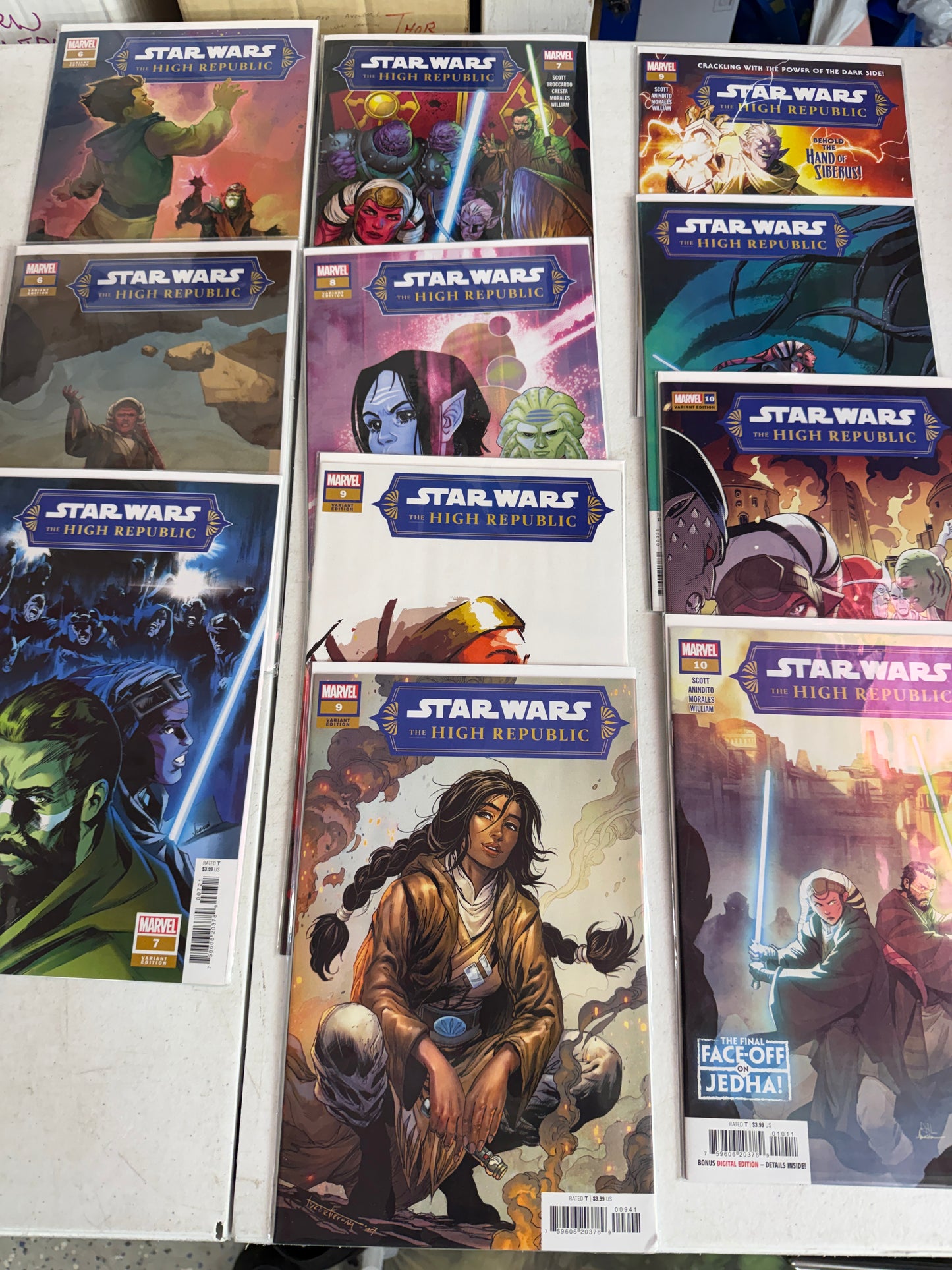 STAR WARS The High Republic #1 - 10 | Phase II, Various Variant Covers 25 Issues