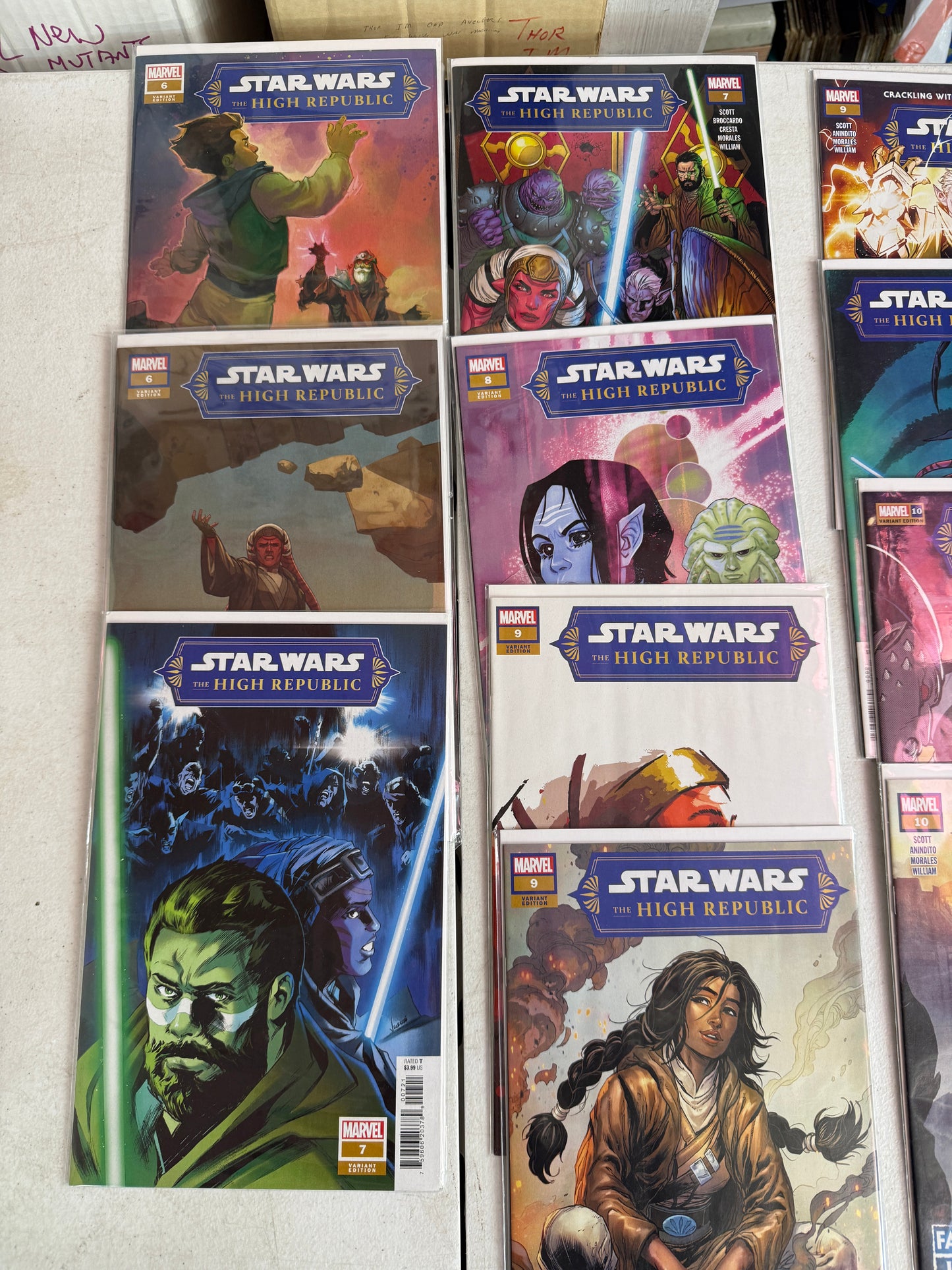 STAR WARS The High Republic #1 - 10 | Phase II, Various Variant Covers 25 Issues