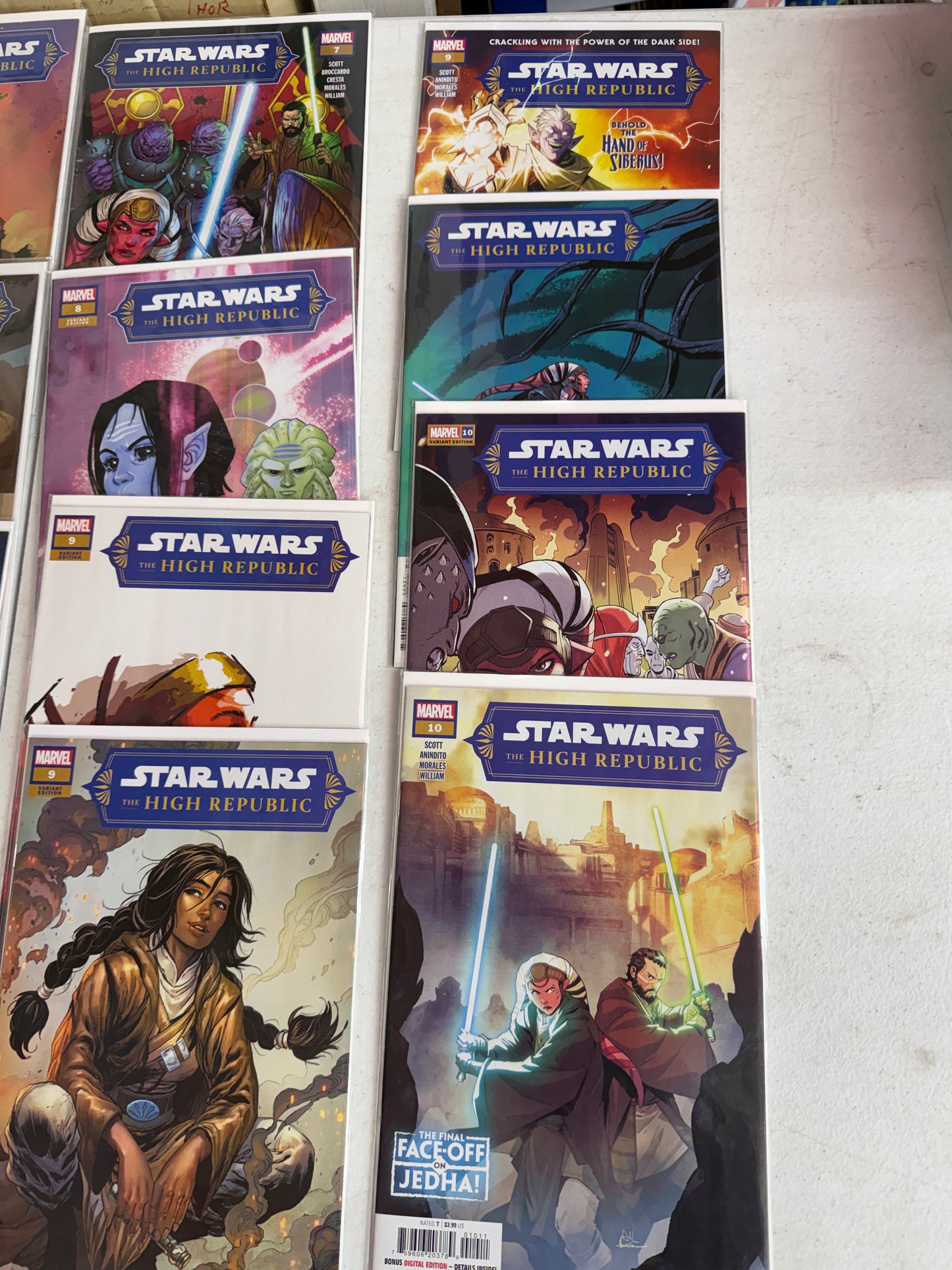 STAR WARS The High Republic #1 - 10 | Phase II, Various Variant Covers 25 Issues