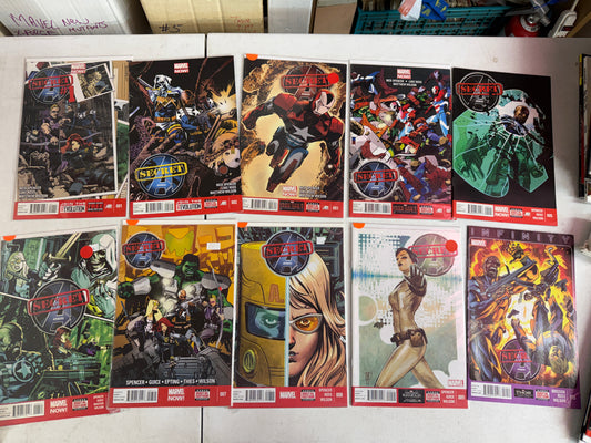 Secret Avengers 1-10 Consecutive Run 2013, Taskmaster, MODOK, Spider-Woman