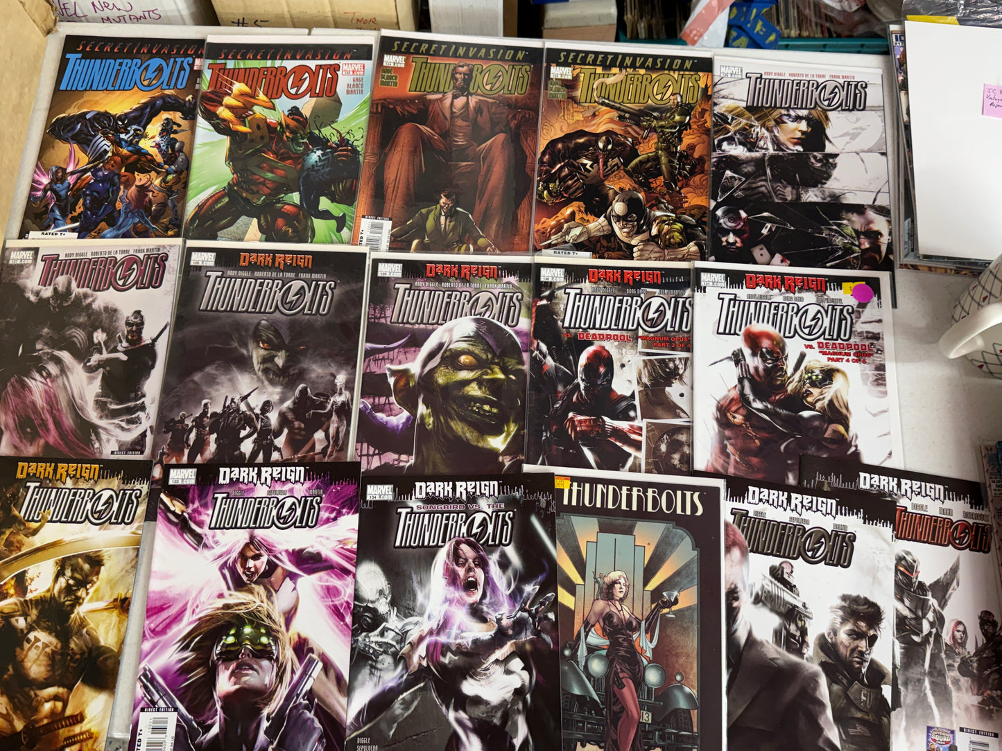 Thunderbolts 107-136 Marvel 2008/09  Deadpool, Green Goblin Venom 31 Issues