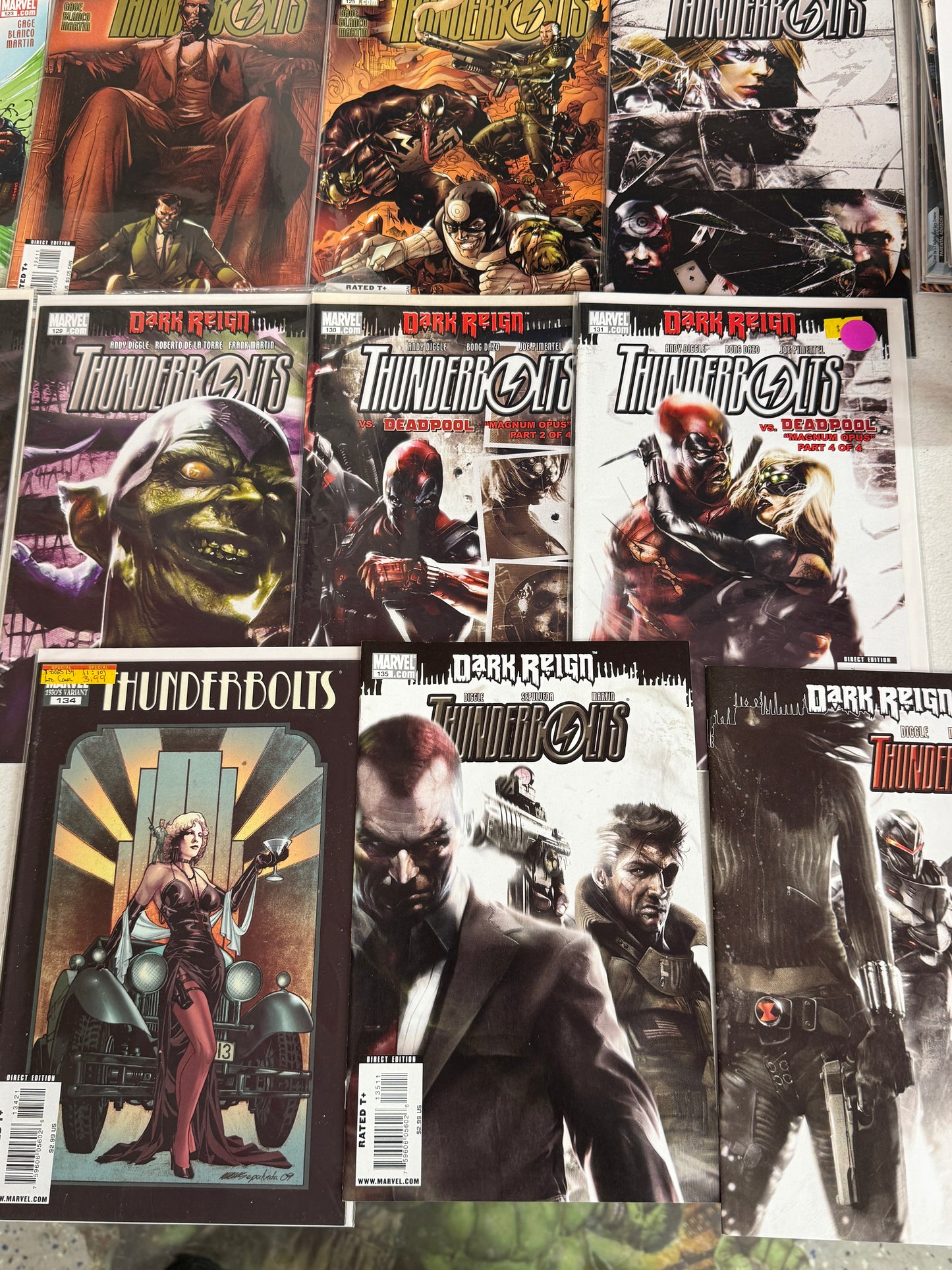 Thunderbolts 107-136 Marvel 2008/09  Deadpool, Green Goblin Venom 31 Issues