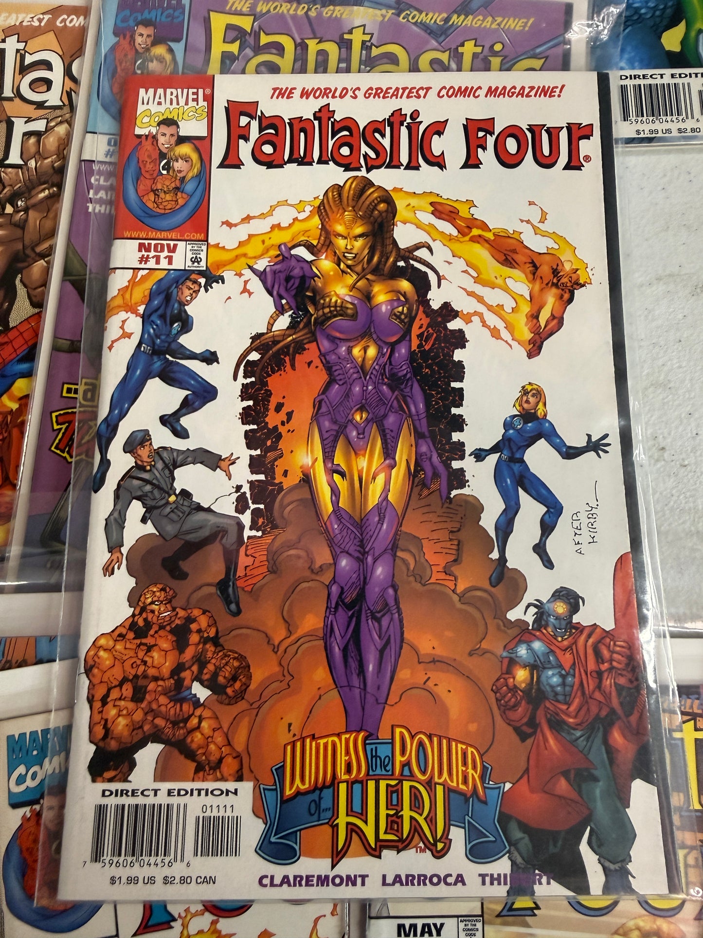 Fantastic Four Vol 3: Marvel 1-18 1st Appearance Of Her (#11)