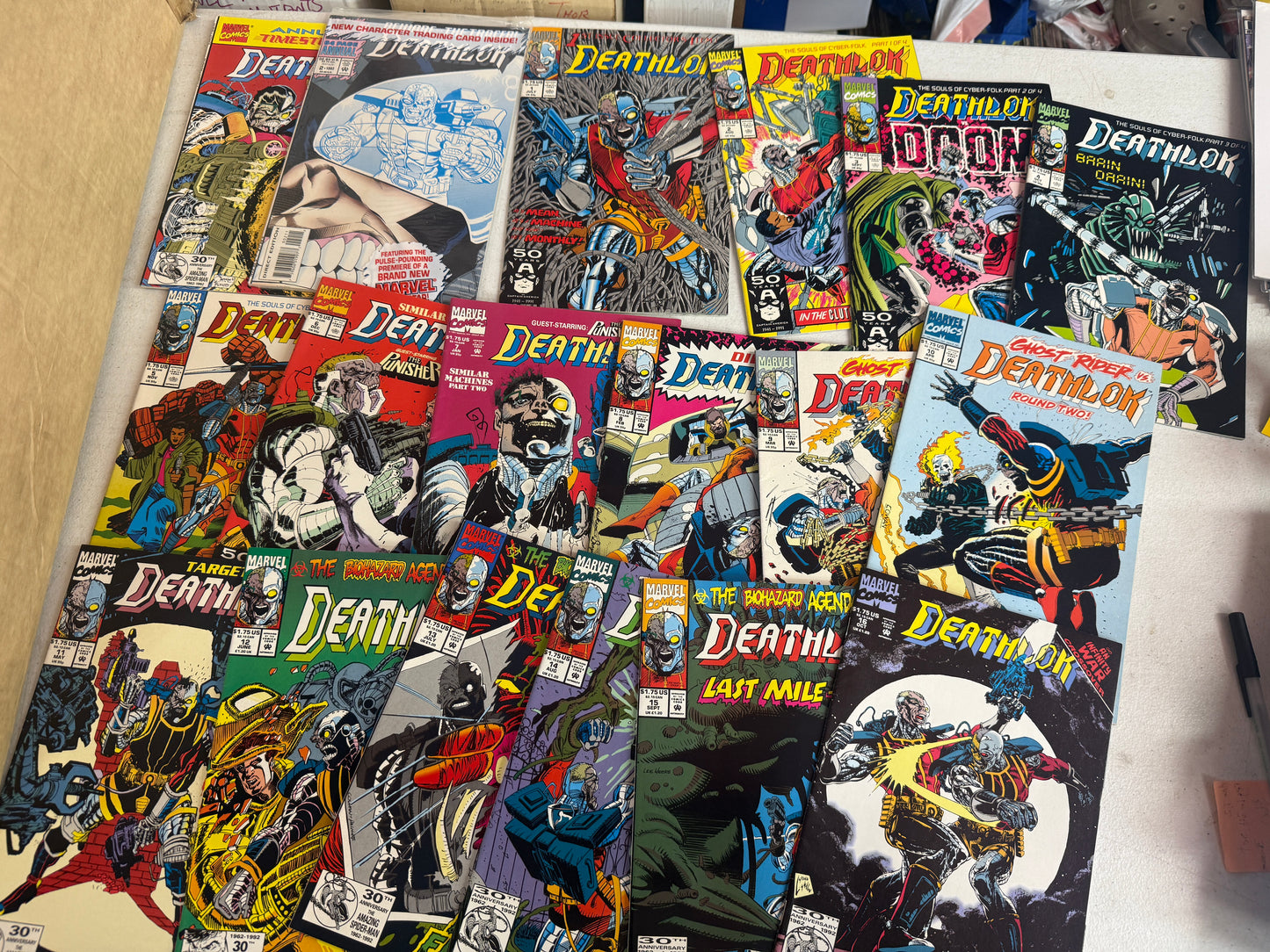 DEATHLOK 1991 #1-34 ANN 1,2 COMPLETE SET LOT FULL RUN DENYS COWAN DWAYNE MCDUFFIE
$50